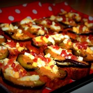 Berenjenas con Jarria y jamón